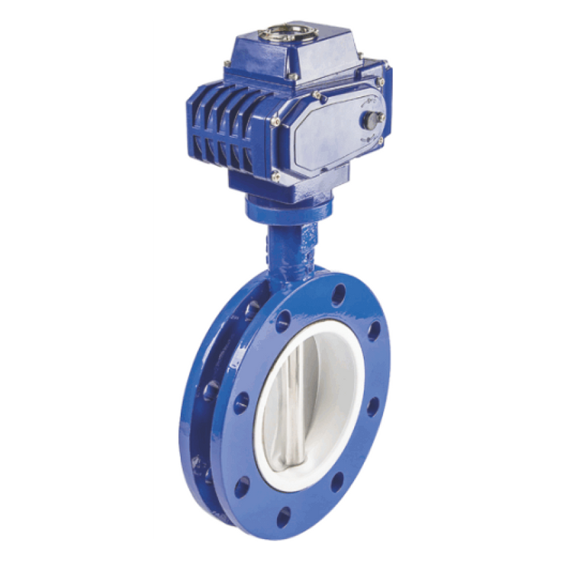 U Type Flange Butterfly Valve
