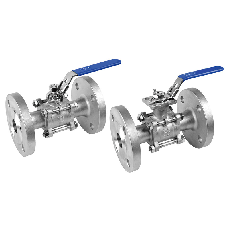 3PC Flanged End Full Port Ball Valves