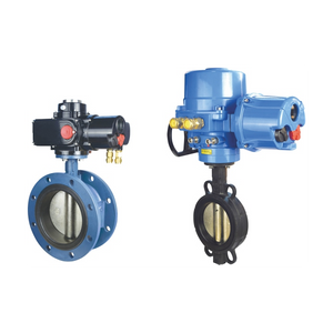Double Flange Electric Soft Seal Butterfly Valve