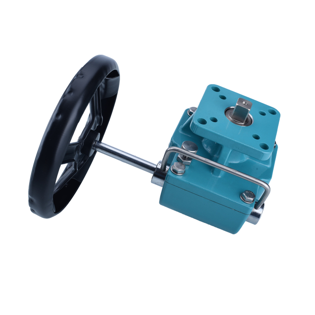 HDM Declutchable Manual Override Worm Gearbox Used For Pneumatic Actuator Price Hand Operation