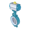 Pneumatic Actuated Cast Iron Butterfly Valve Wholesale