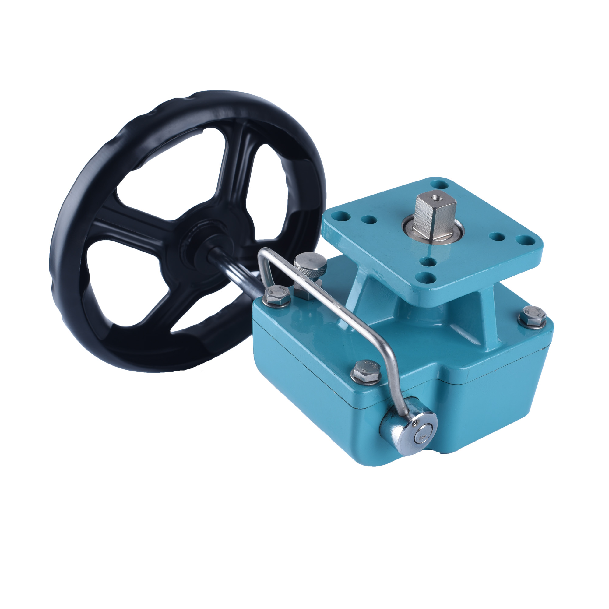 HDM Declutchable Manual Override Worm Gearbox Used For Pneumatic Actuator Price Hand Operation